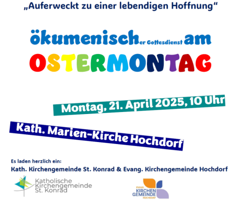 Einladung zum Ökumenischen Gottesdienst