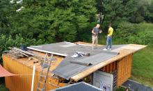 Radwerk - Dacharbeiten