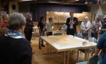 Plenum in der Breitwiesenhalle